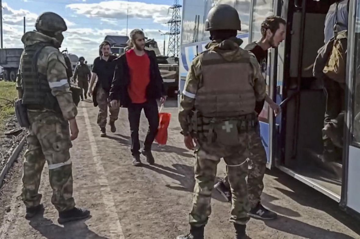 Foto: EPA-EFE/Evakuacija vojnika iz Mariupolja